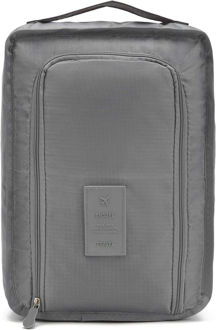 leeonz® travel shoe bag shoes organizer portable waterproof carrier bag, washable storage shoe pouch football golf sports accessory bags (grey, 1pcs)