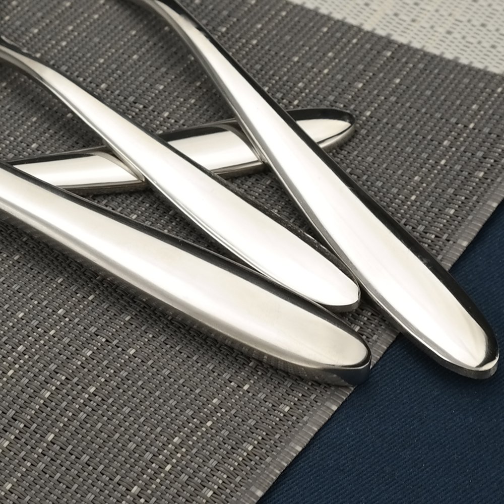 Ramddy 18/10 Stainless Steel Flatware Set for 12, Silverware Set — Amazon image 7