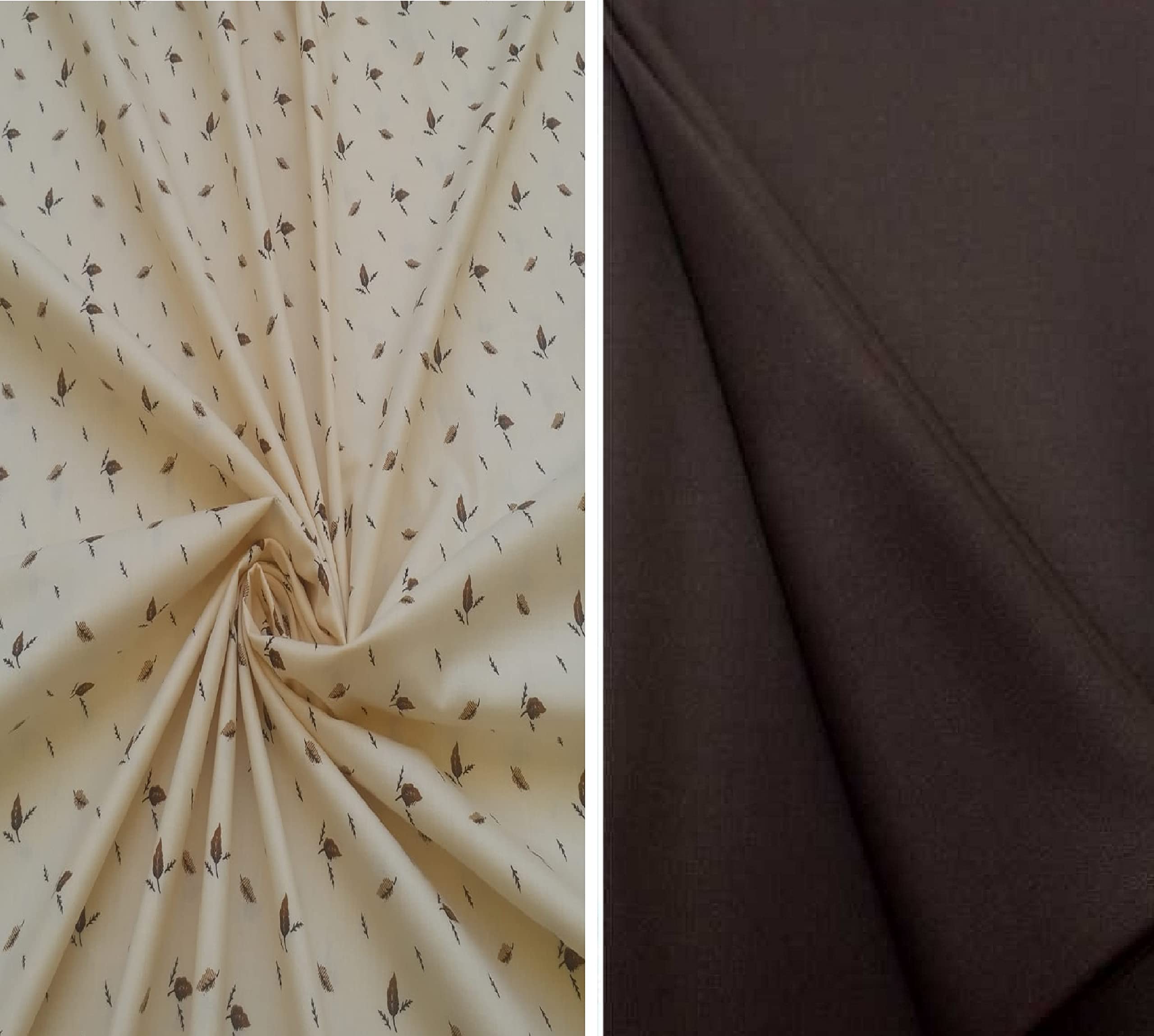 Pri & Su CottLinns Combo of Cotton Floral Shirt 500056 & Trouser 90025-picture-3