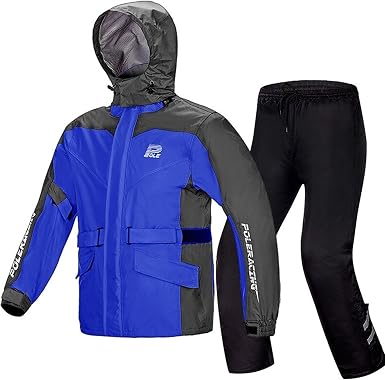 LYDHDY Traje impermeable Moto Chubasquero y pantalones de lluvia  impermeables para motocicleta Traje de lluvia Poncho ventilado Chaqueta de  lluvia para motocicleta Zapatos de lluvia para motocicleta : Amazon.es: Ropa