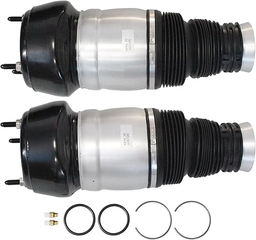 Par delantero izquierdo derecho amortiguador amortiguador aire suspensión bolsas compatibles con Mercedes-Benz W166 X166 ML350 ML400 ML500 ML550