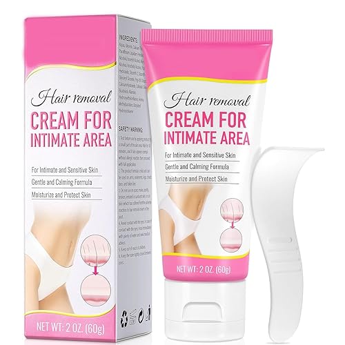 IntimatePrivate Hair Removal Cream Removing Unwanted Hair on Arms, Underarms, Legs, Chests and Private Parts,Painless Flawless Depilatory Cream,