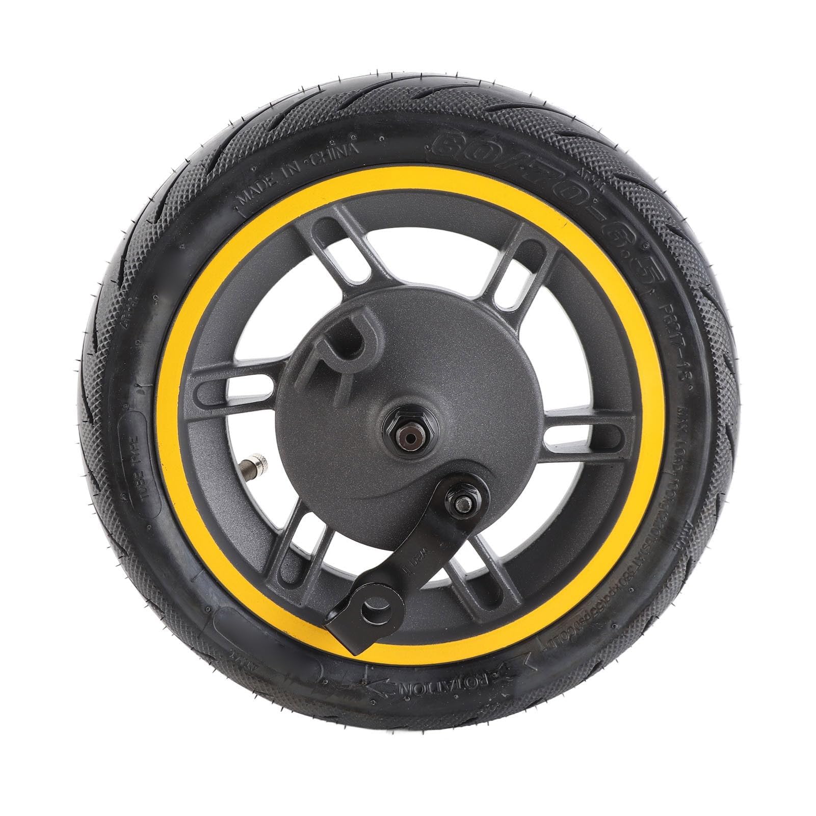 Pneumatico Ruota Anteriore 10 Pollici 60/70-6.5, Sostituzione Diretta per Scooter Elettrico, per Tratti Urbani e Pendolari