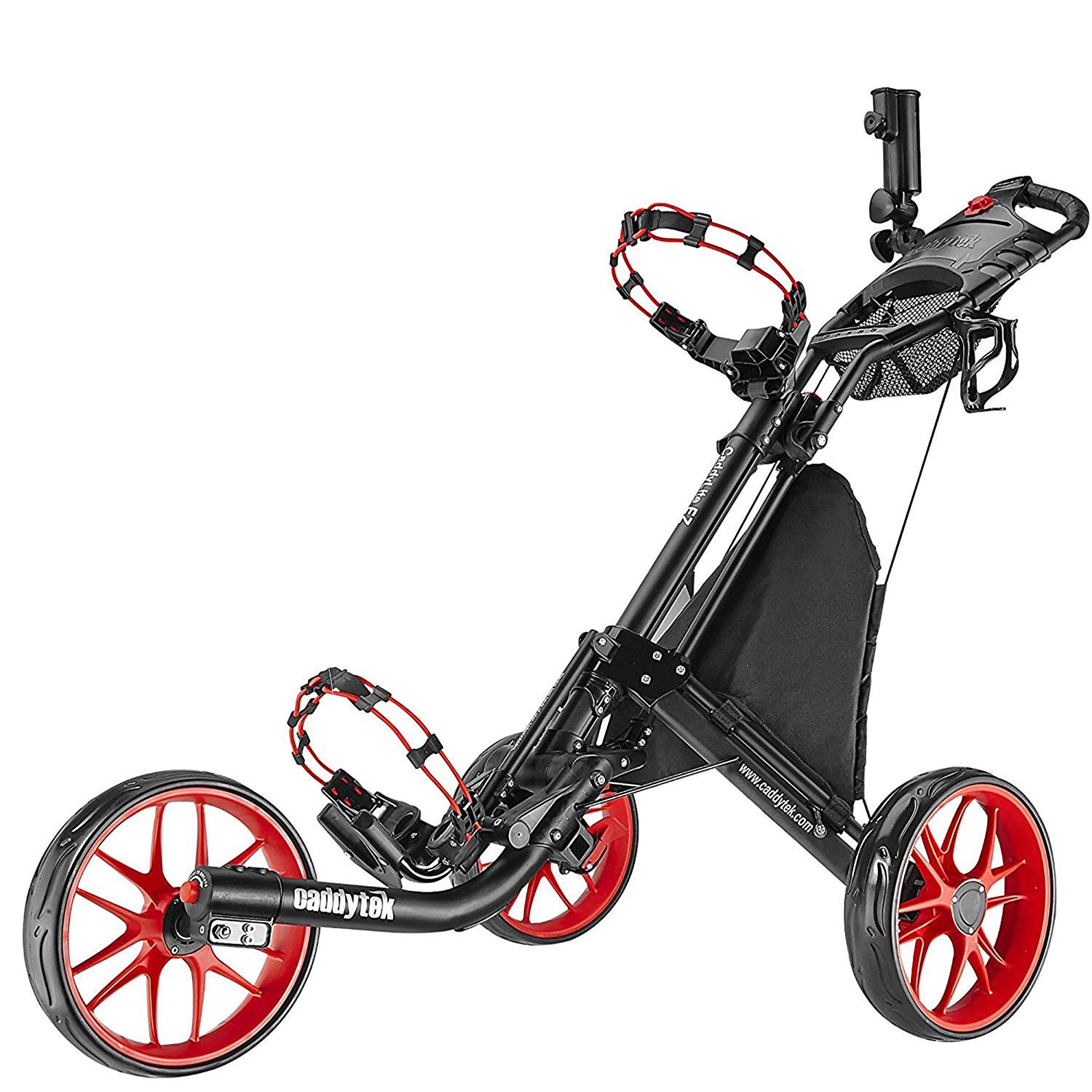 Caddytek EZ-Fold 3 Wheel Golf Push Cart