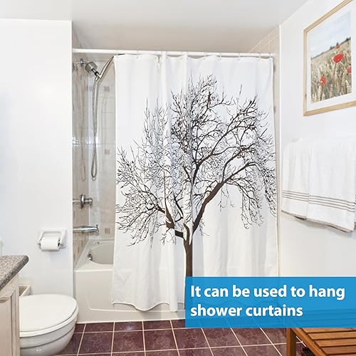 Miniatura 6 de Paquete de 4 barras de seguridad para puertas correderas, barras de seguridad ajustables para puerta corrediza de vidrio, barras de seguridad con