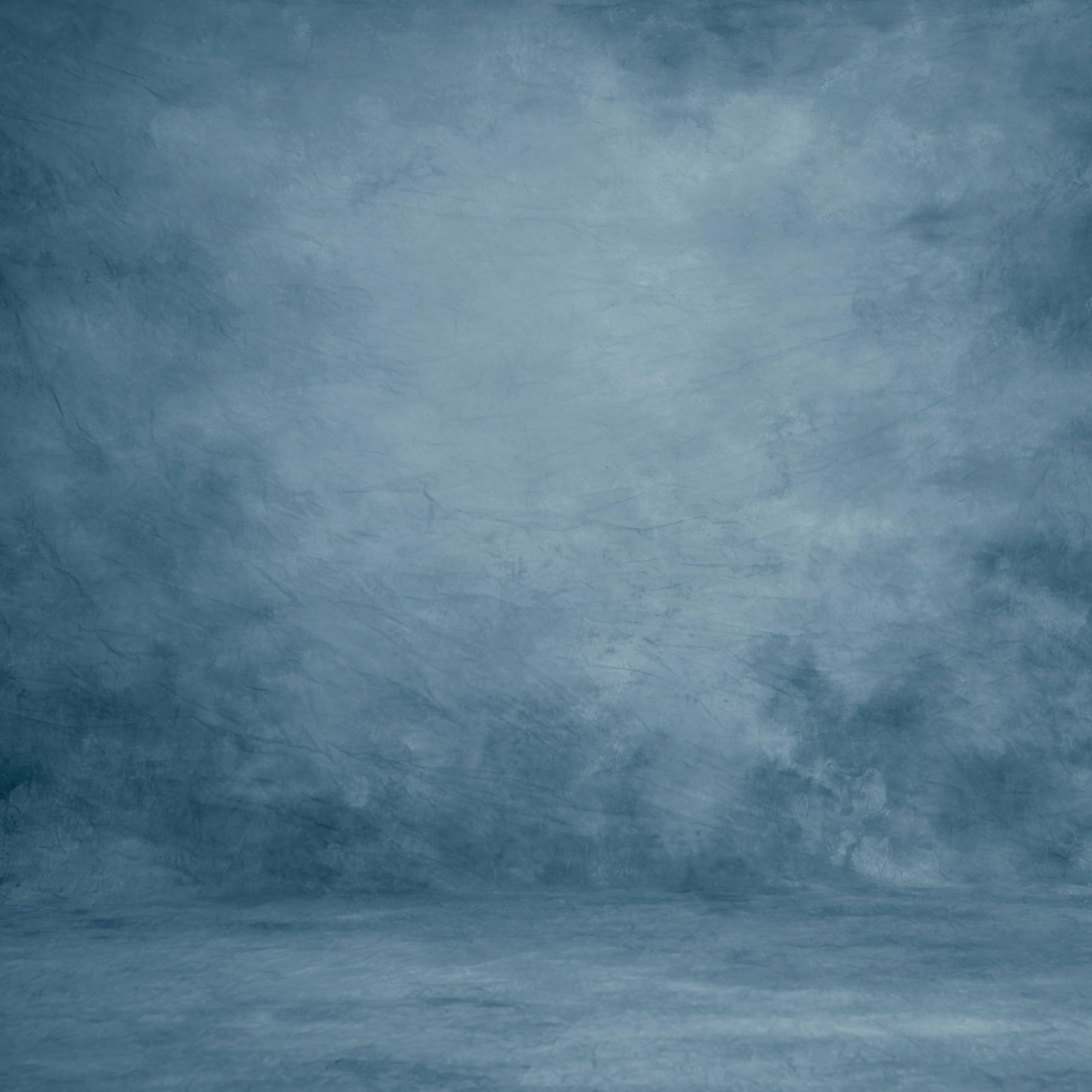 WaW 3x3 m Blue Photo Background Studio for Portrait Photography Fabric Backgrounds for Photo Studios - Image 3