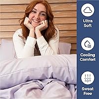 Vista 4 de Juego de sábanas de 4 piezas tamaño King, cómodas, transpirables y refrescantes, sábanas de lujo de hotel para mujeres y hombres, bolsillos