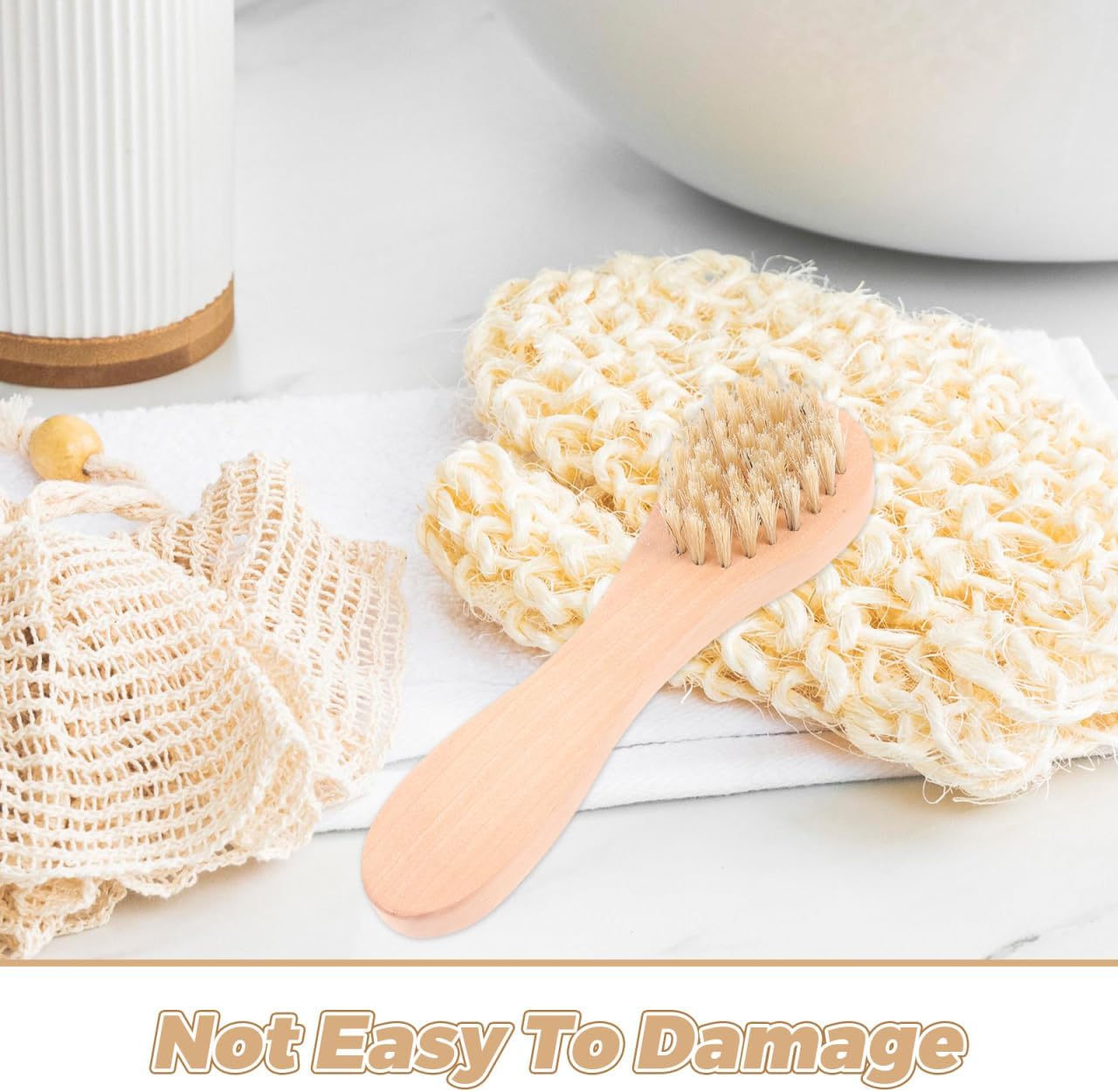Wooden Facial Cleansing Brush with Soft Natural Bristles for Gentle Deep Pore Cleaning and Exfoliation Portable Face Scrubber for Daily Skin Care