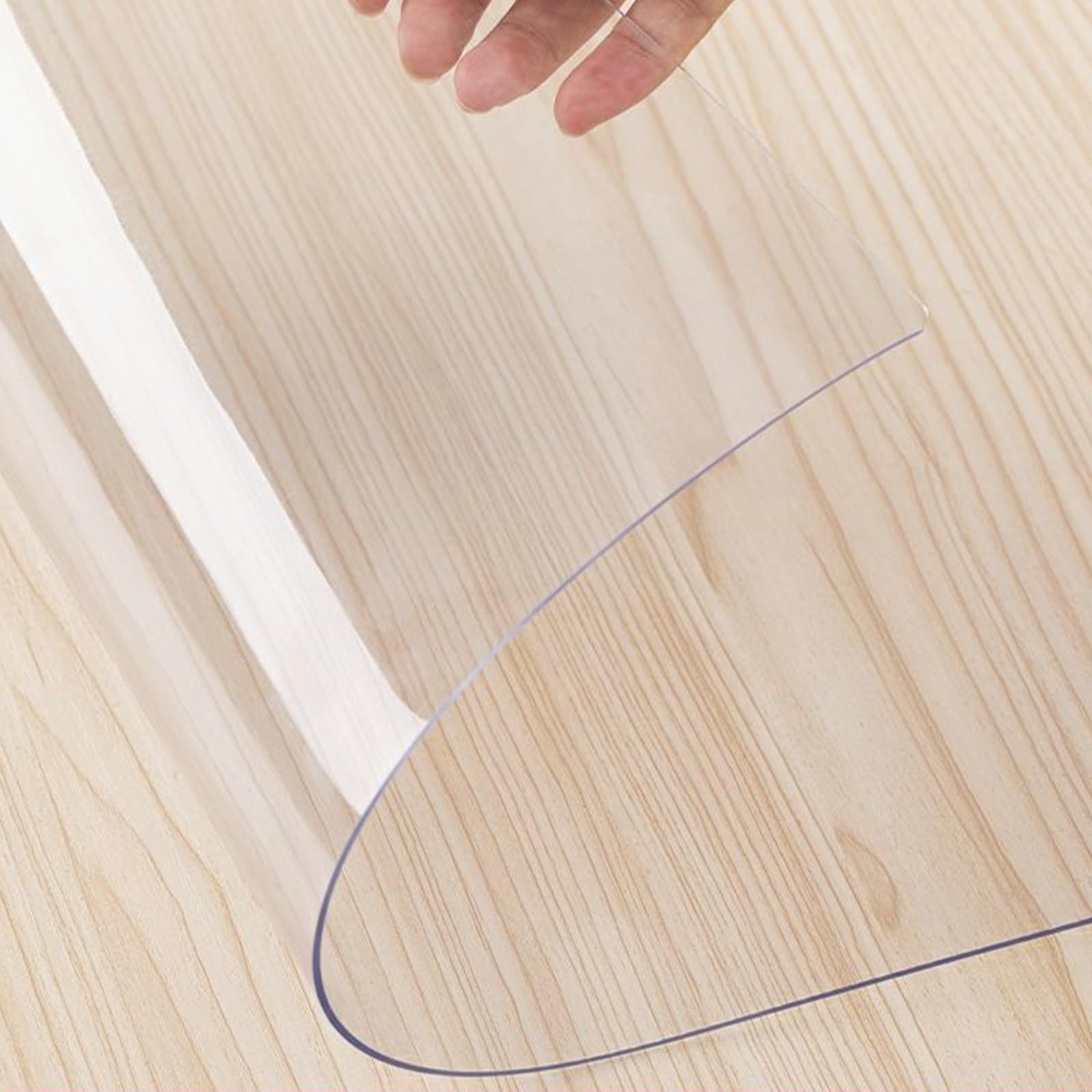 Tapis de protection sol dur carrelage et parquet transparent grande taille