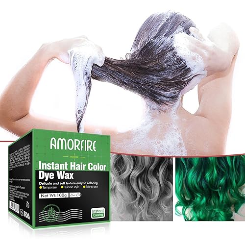 Color temporal para el cabello, tinte mágico para el cabello, color instantáneo, lavable e hidratante, modelado a la moda, colorido, cera de color