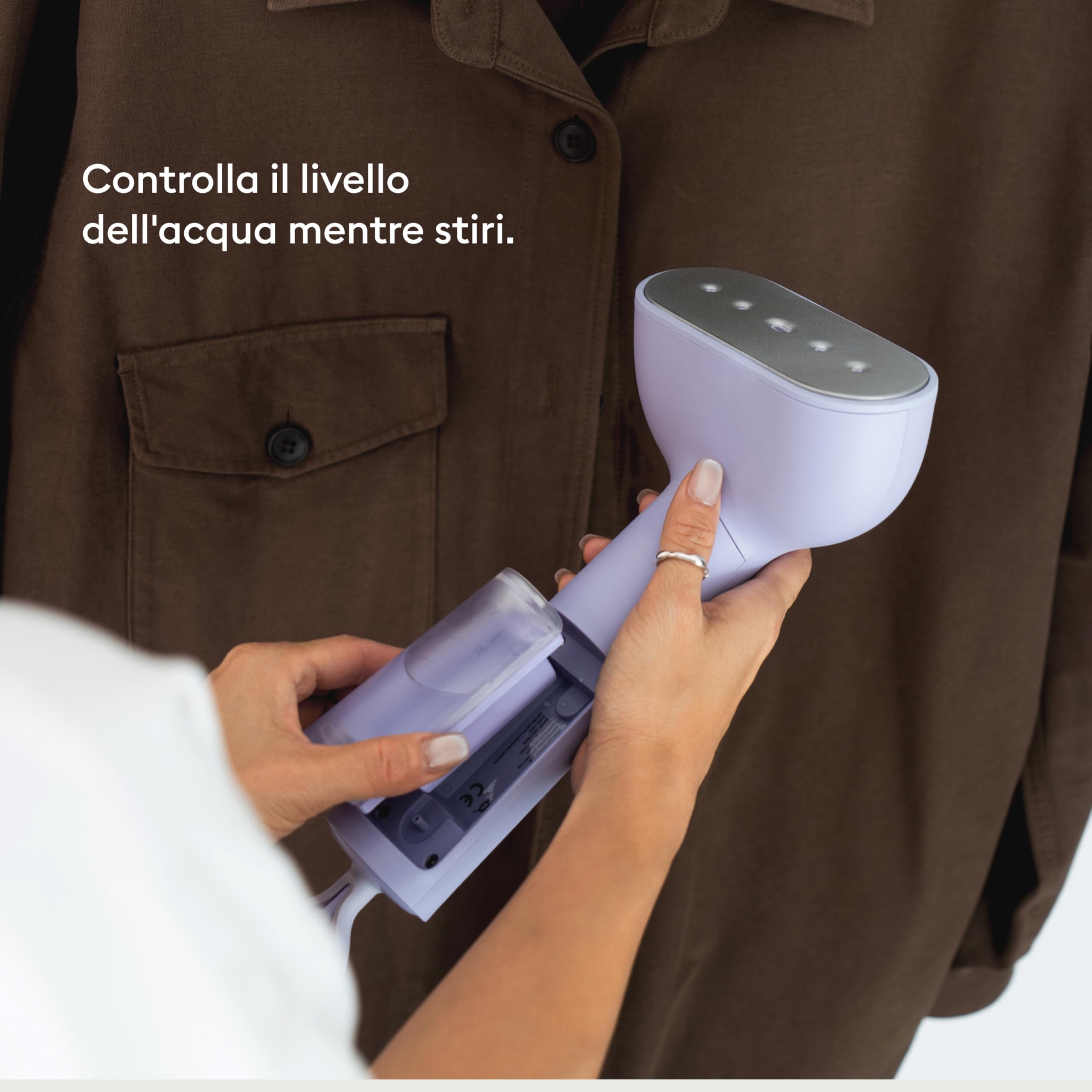 Ferro Da Stiro A Vapore Portatile Steamery Cirrus X - 1200W, Riscaldamento Rapido In 20 Secondi - Foto 5