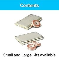 Vista 18 de 3M Kit aislante para ventanas para interiores, película aislante para ventanas para calor y frío, ventanas de 5-3 x 5 pies