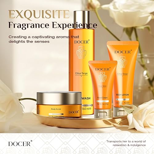 Miniatura 4 de Regalos de spa para mujeres, regalos para el día de la madre para mamá, 4 piezas, regalo de spa de Passion Tango con gel de baño para mujer, loción