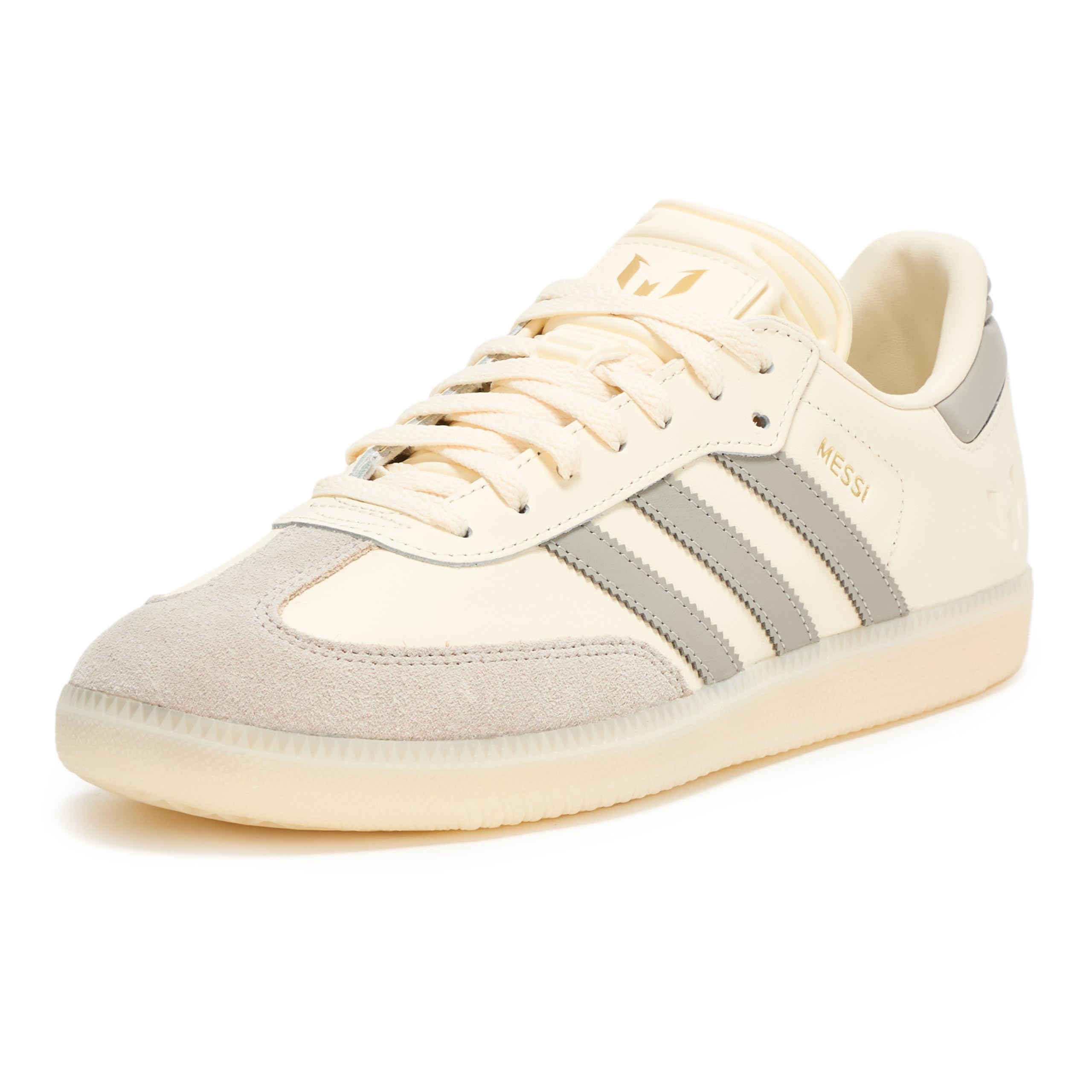 adidas Samba Messi para Hombre, Blanco Crema, caf Claro/Dorado metlico, 4  Wide : Amazon.com.mx: Ropa, Zapatos y Accesorios