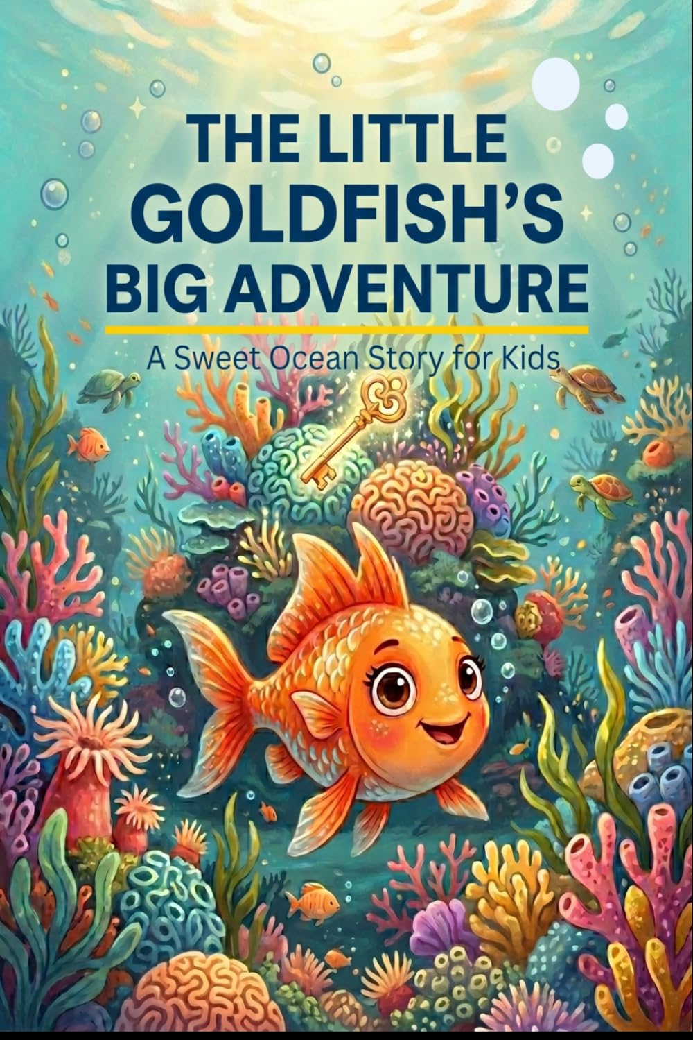 The Little Goldfish’s Big Adventure: A Sweet Ocean Story for Kids