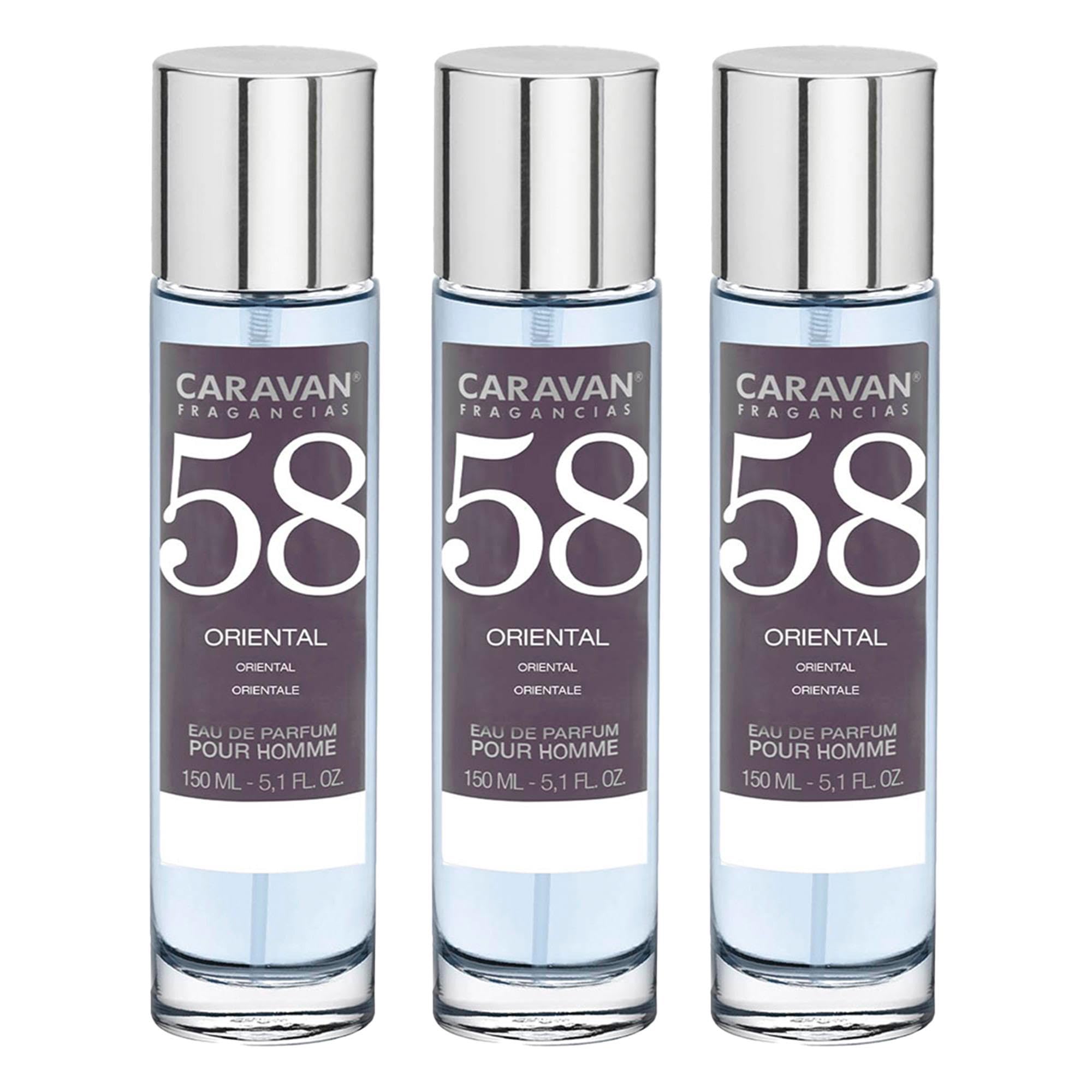 3 profumi per uomo Caravan n. 58-150 ml.