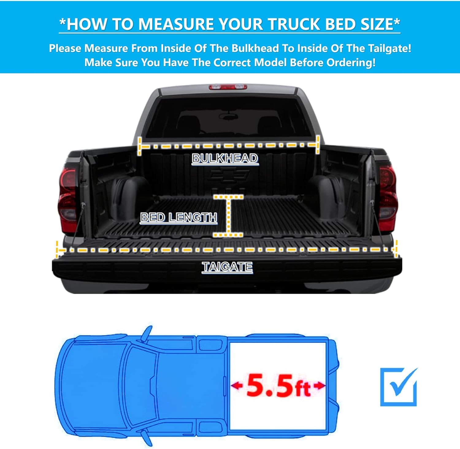 Mamoru Soft Roll Up 5.5ft Truck Bed Cover Compatible for 2001 2002 2003 Ford F-150 Vinyl Tonneau Cover | Fleetisde