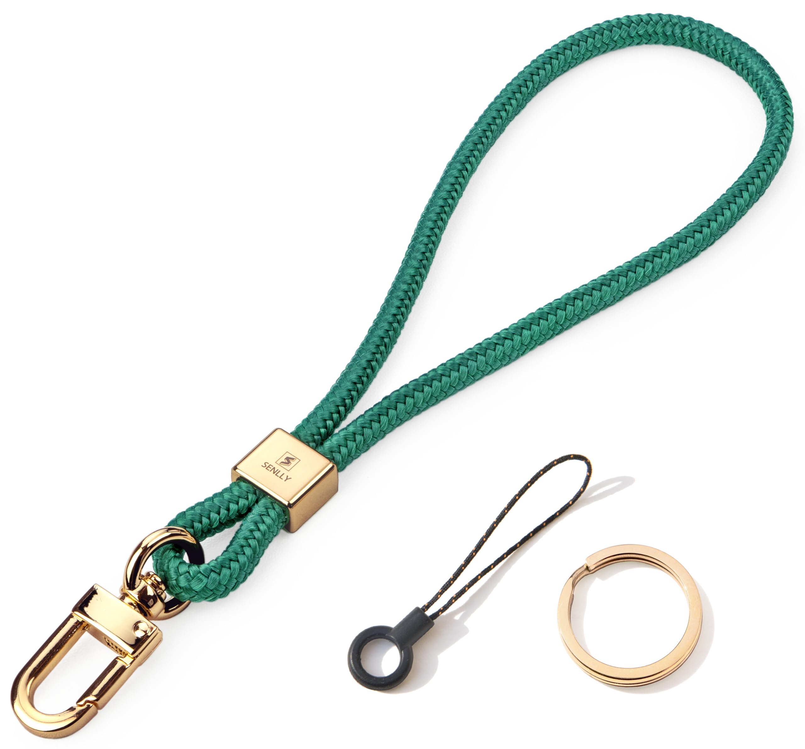 SENLLY Wristlet Lanyard Strap for Keys, Original Minimalist Design Wrist Keychain Holder