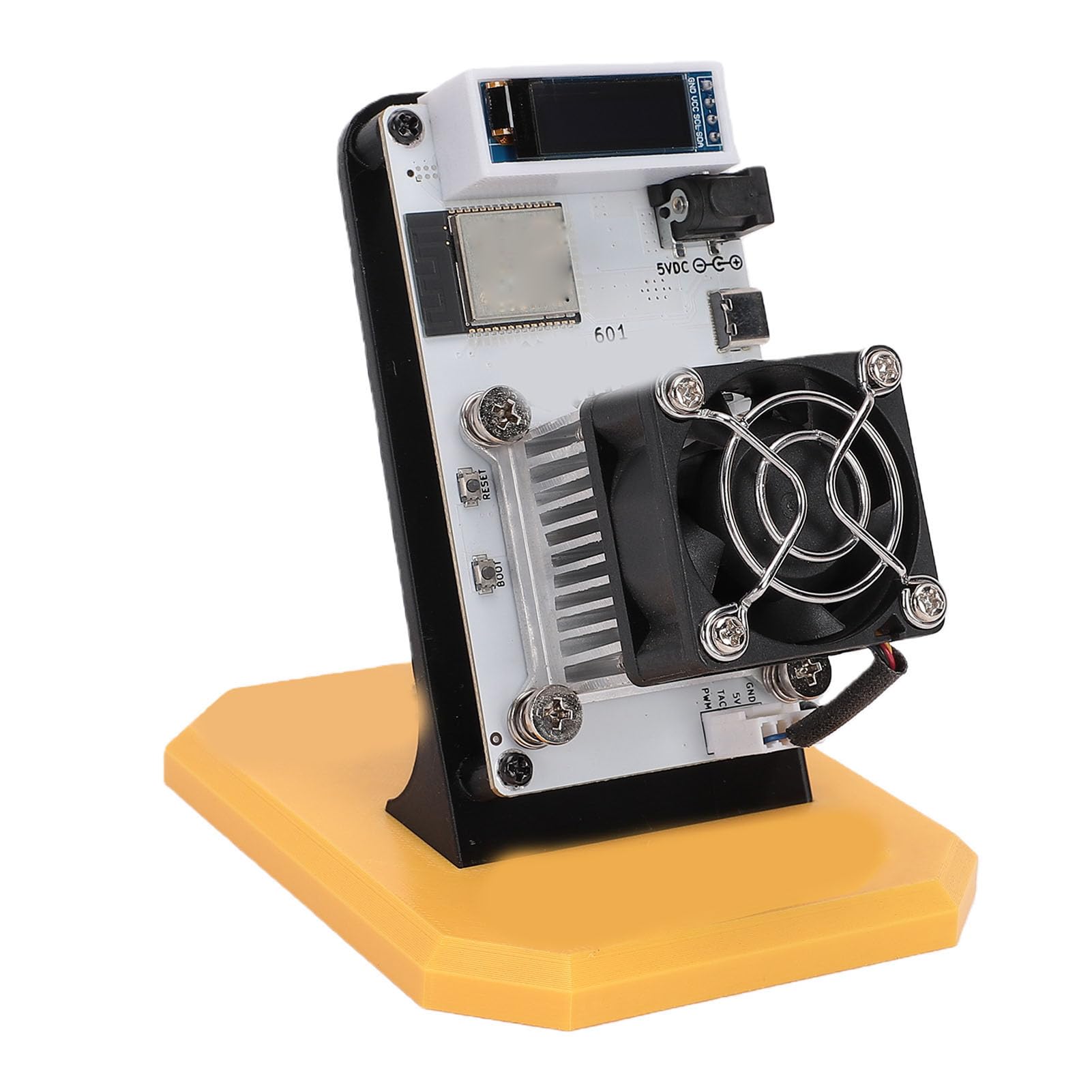 Bewinner BTC Miner 1,2TH/s, 18W Open Source ASIC Bitcoin Miner z Wi-Fi i Stojakiem, do Użytku Domowego (wtyczka UE)