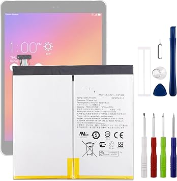 C12P1602 3.85V 7800mAh Battery, Compatible with ASUS ZenPad Z10 P001 ZT500KL 3S 10 Z500KL, with a Battery Installation Tool