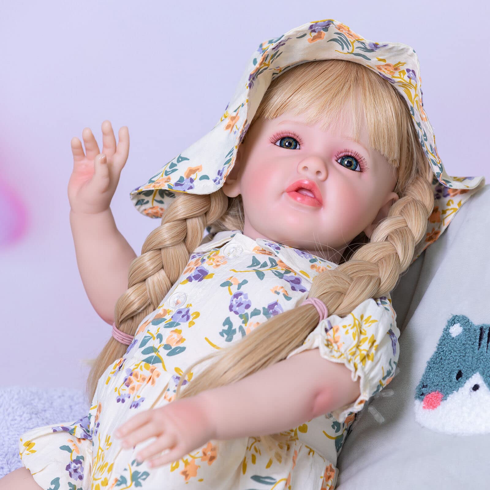 Amazon.co.jp: Meeler リボーンドール 60cmリアルな 赤ちゃん人形 