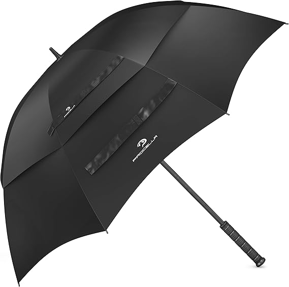 Review Procella Golf Umbrella 62 Inch Large Umbrellas for Rain Windproof Waterproof | Selected by World Top Golfers | Oversize Vented Double Canopy | Automatic Open | Best Golf Gifts for Men and Women Review Procella Golf Umbrella 62 Inch Large Umbrellas for Rain Windproof Waterproof | Selected by World Top Golfers | Oversize Vented Double Canopy | Automatic Open | Best Golf Gifts for Men and Women