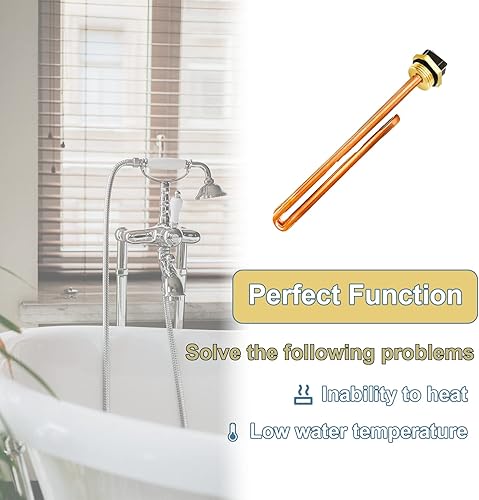 Miniatura 5 de HE 55220 Elemento calentador de agua, para Ecosmart ECO POU 6, ECO 8, ECO 11, Rheem, Eemax, Richmond calentadores de agua eléctricos sin tanque,