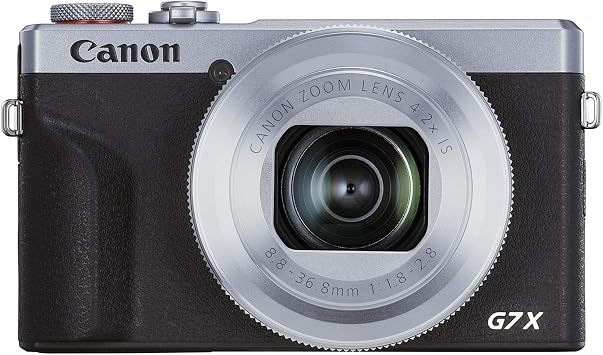 Canon PowerShot Digital Camera [G7 X Mark III] with Wi-Fi & NFC - International Version - Silver