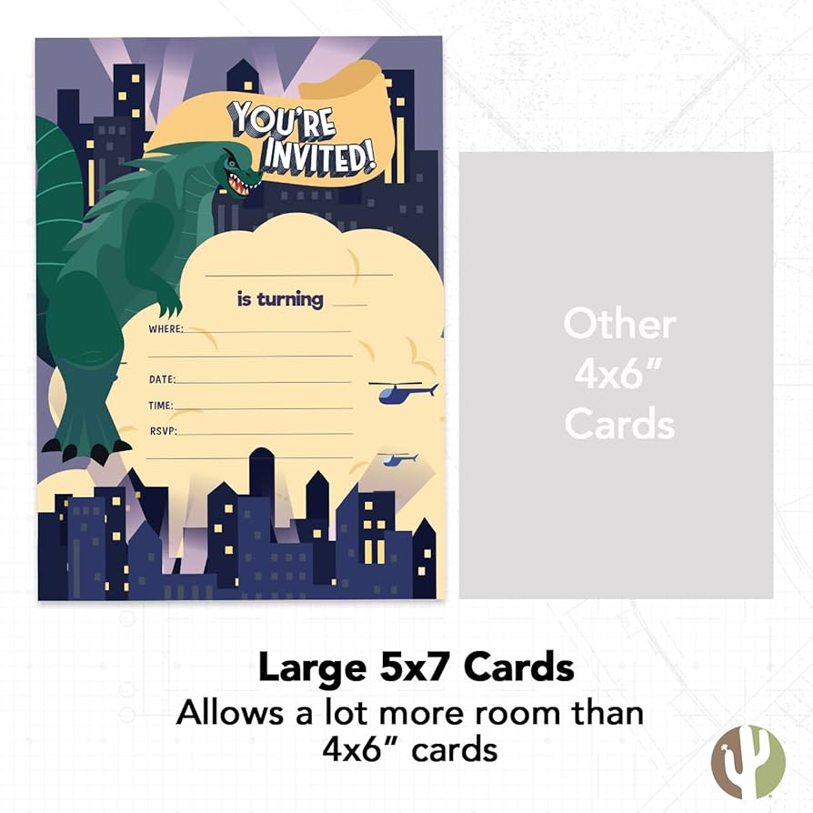 amazon-com-coastal-palm-godzilla-happy-birthday-invitations-invite-cards-10-count-with-envelopes-boys-girls-kids-party-10ct-design-2-home-kitchen for Free Printable Godzilla Birthday Invitations Amazon.com : Coastal Palm Godzilla Happy Birthday Invitations Invite Cards (10 Count) With Envelopes Boys Girls Kids Party (10ct Design 2) : Home & Kitchen for Free Printable Godzilla Birthday Invitations