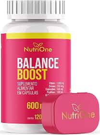 Balance Boost (Psyllium, Spirulina, Quitosana, Picolinato de Cromo, Cafeína) 600mg 120 Cápsulas - Nutrione