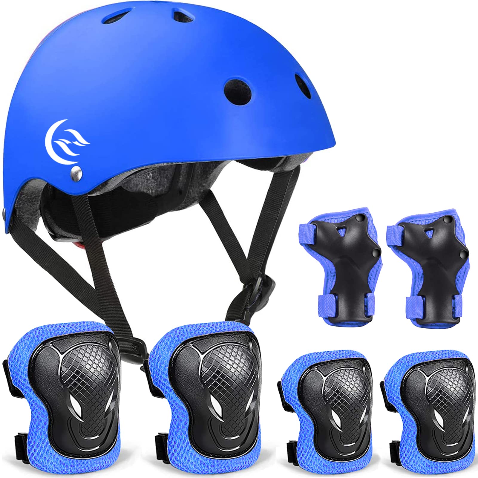 ZLEIOUY Kids Helmet and Protective Gear Set