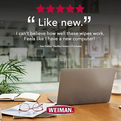 Miniatura 7 de Weiman Toallitas desinfectantes electrónicas y de pantalla limpia y desinfecta de forma segura tu teléfono teclado portátil tabletas toallitas para