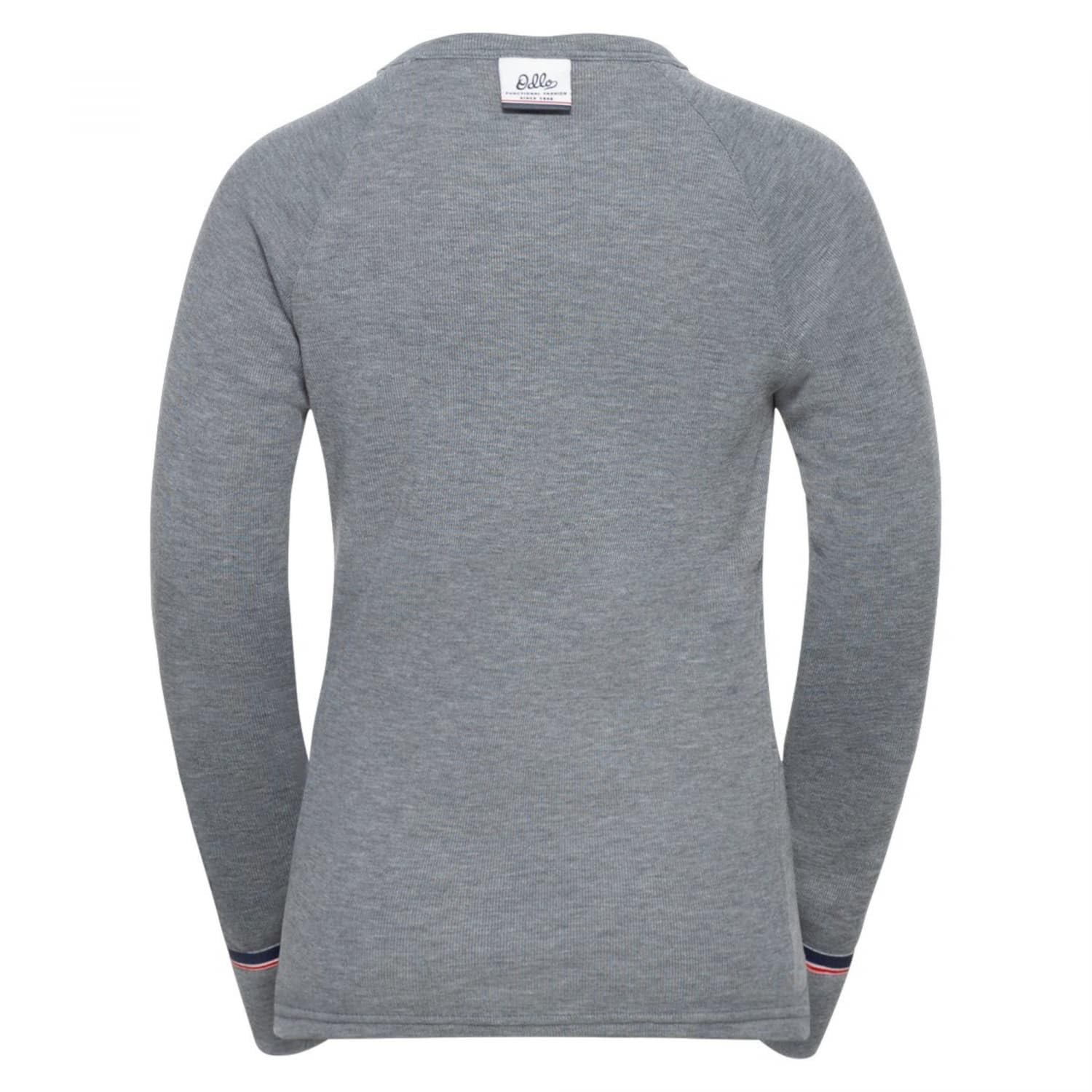Odlo Herren Bl Top Crew Neck L/S Active Warm Originals Eco Kids T-Shirt