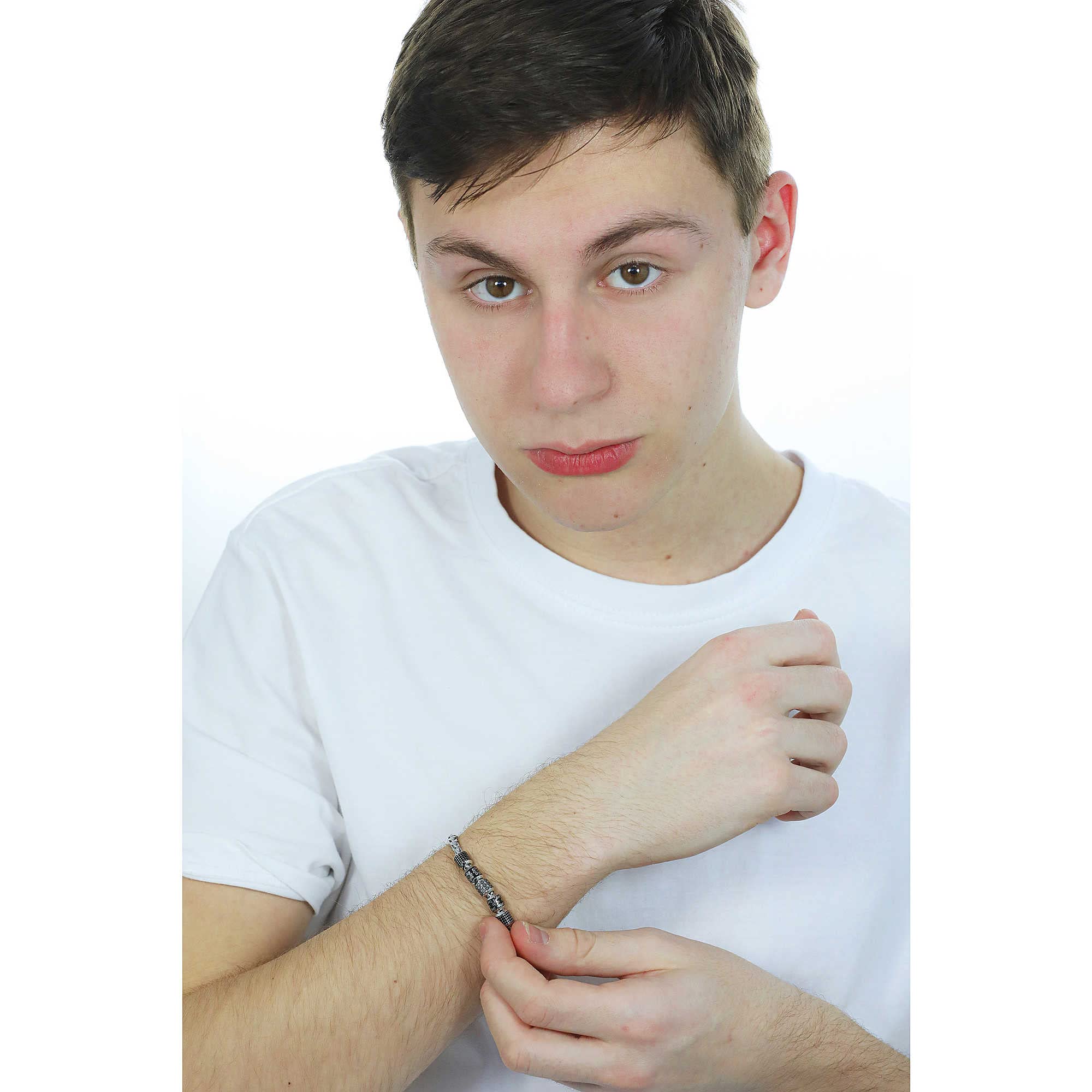 Brosway Bracciale Uomo in Acciaio | Collezione Bullet - BUL24