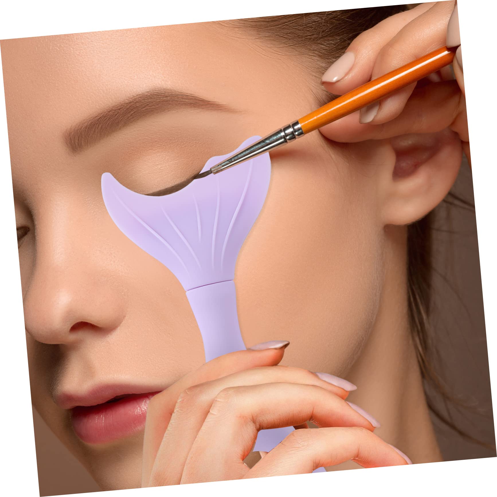 minkissy 9piezas Aplicador De De Pestañas Escudo Herramienta De Maquillaje Para Delineado y Peinado De Pestañas Para Principiantes y Uso Personal