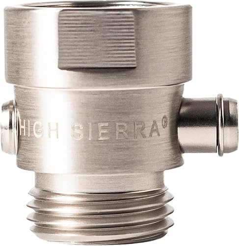 Miniatura 8 de Válvula de pausa y control de presión del cabezal de ducha - Metal sólido - Válvula de botón controla fácilmente el flujo de agua o lo apaga a solo