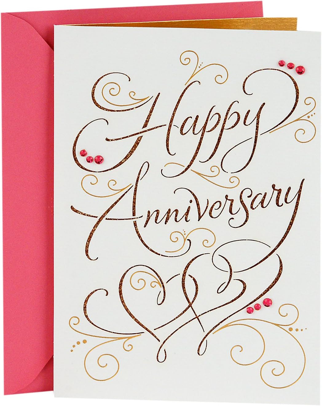 Signature Anniversary Card for Couple (Happy Anniversary)