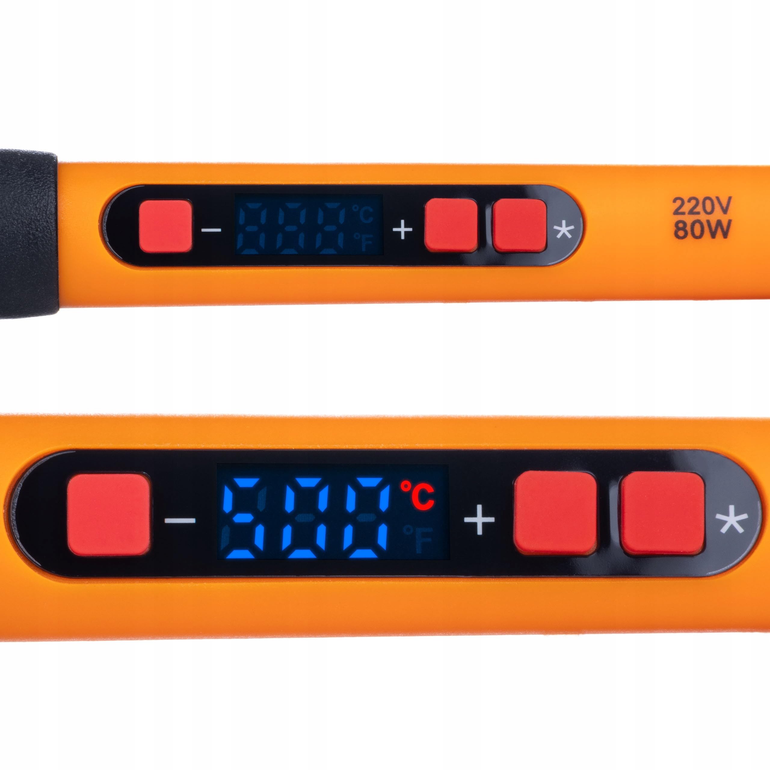 Stacja lutownicza 16 w 1 Rosfix 858D Ultra 700 W + precyzyjna lutownica 80 W LCD, 100-500°C, 3 pamięci, 3 dysze, spawarka do tworzyw sztucznych, mata silikonowa, akcesoria, etui