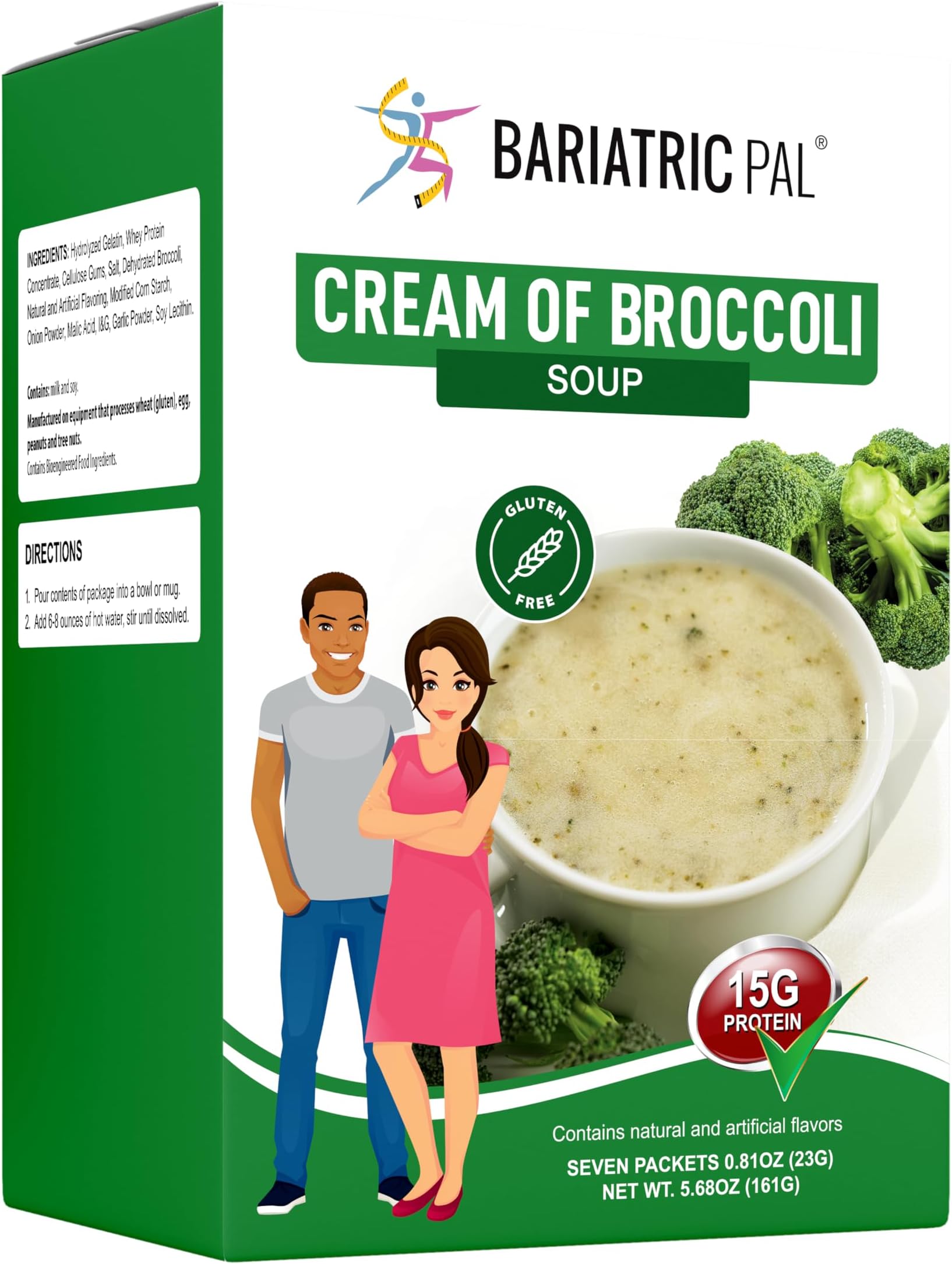 Protein Soup - Cream Of Broccoli (1-Pack)