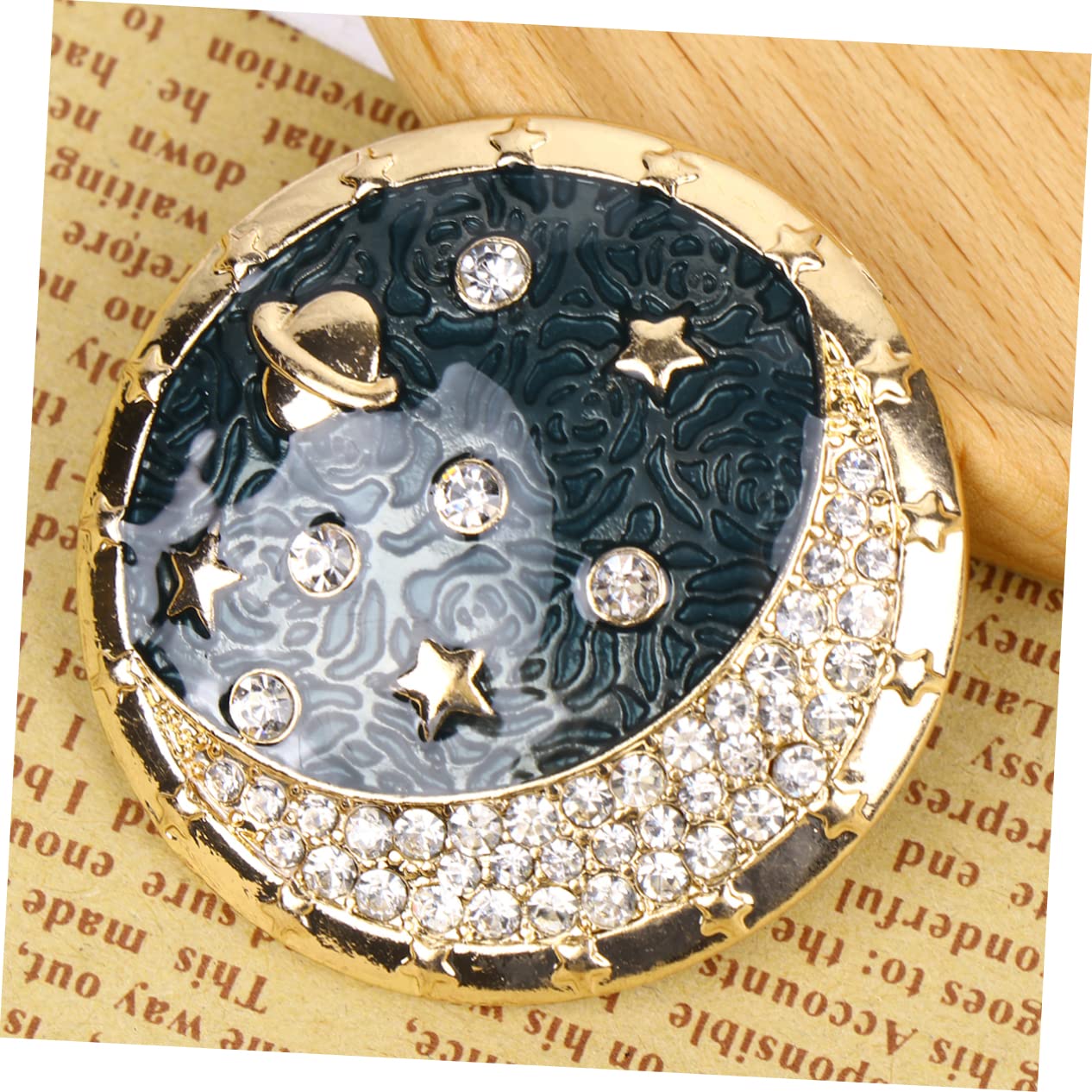 3pcs Dress Brooch Clip Enamel Lapel Pin Decorative Pins Breastpin