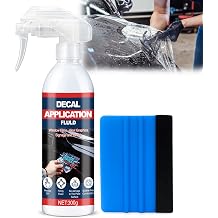 JAOJAO Decal Application Fluid, Durable Adhesive, Bubble-Free for Film