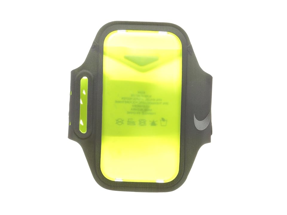 

Nike Ventilated Arm Band (Dark Grey/Volt/Silver) Athletic Sports Equipment