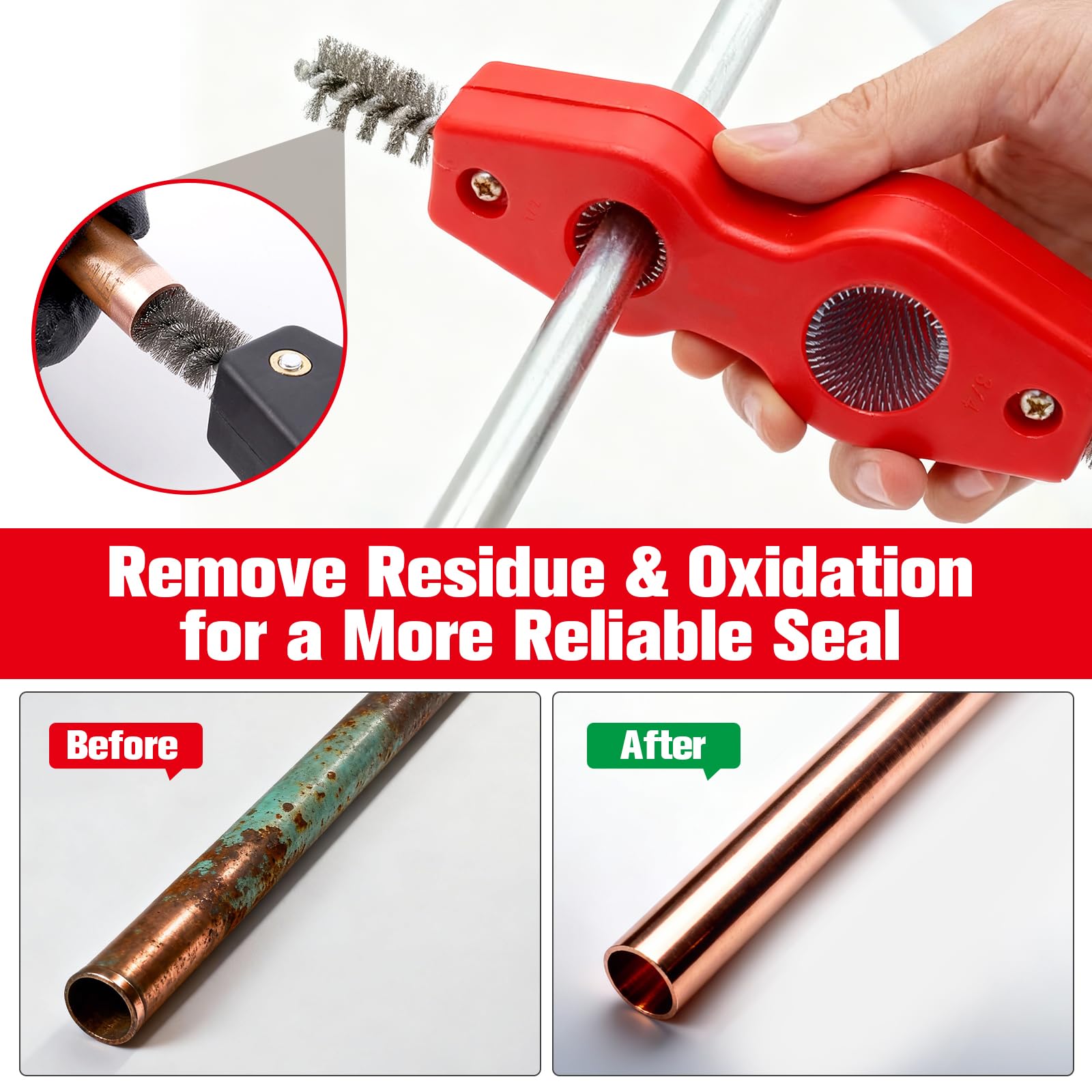 Copper Pipe Cutter Kit - HVAC & Plumbing -4 Copper Pipe Cutter Kit - HVAC & Plumbing -4