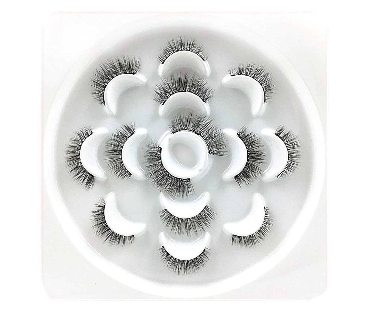 JJMG Eyelashes Work with Eyeliner 7 Pair