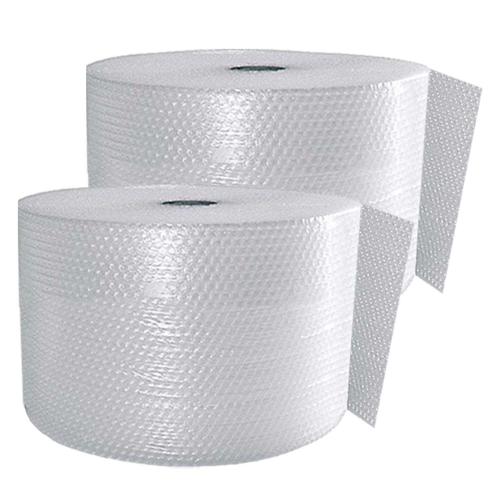 verpacking pluriball 30 cm x 100 m - 60 my [dimensione e quantità a scelta] 2 rotoli pluriball materiale imbottitura riempimento imballaggio per spedizione e trasloco Bubble Wrap 2 strati