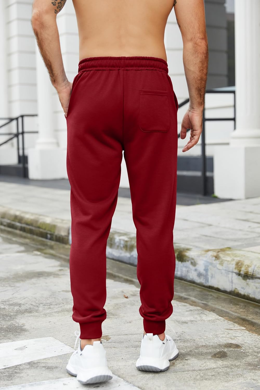 COOFANDY Men's Athletic Joggers Casual Gym Sweatpants Workout Running Track Pants with Pockets - Image 4