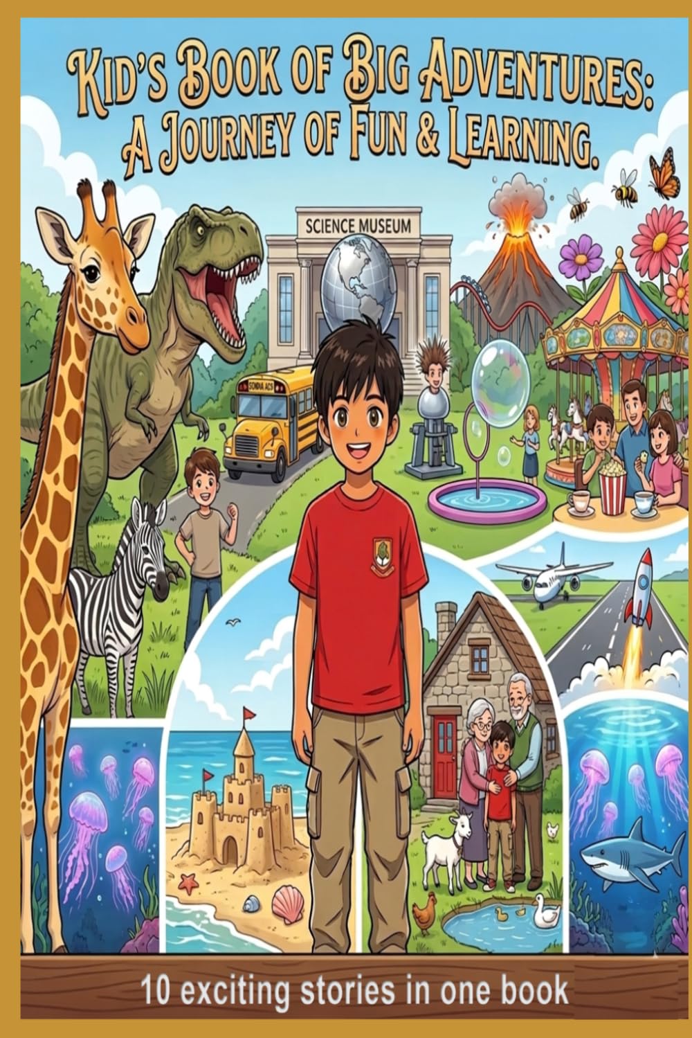 Kid's Book of Big Adventures: A Journey of fun and learning