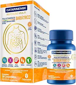 Polivitamínico Bariátrico - 30 Comprimidos - Catarinense