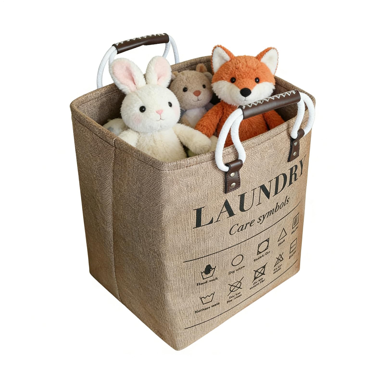 Panier à linge 48L pour organiser serviettes et couvertures