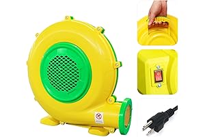 950Watt 1.25HP Inflatable Blower, Electric Inflatable Corded Blower Fan Pump for Inflatables,...